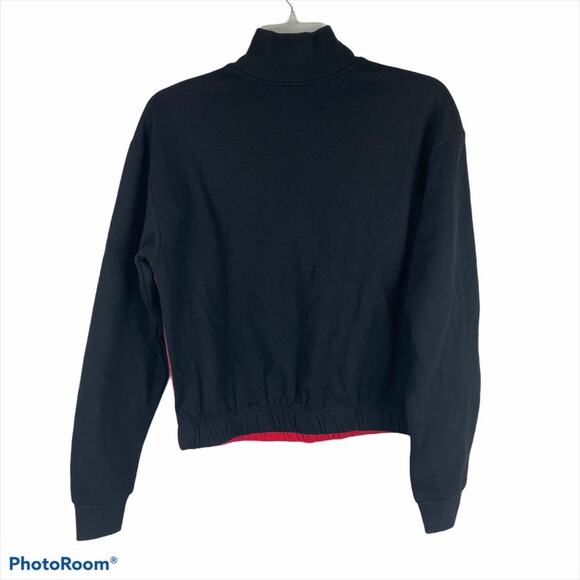 Well Worn NWOT Ski Apres 1/2 Zip Pullover Sweater Size XL Red Elastic Waist - Picture 4 of 8